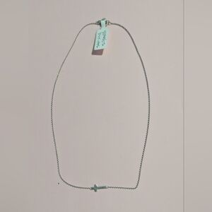 Silpada Elegant Silver Cross Necklace